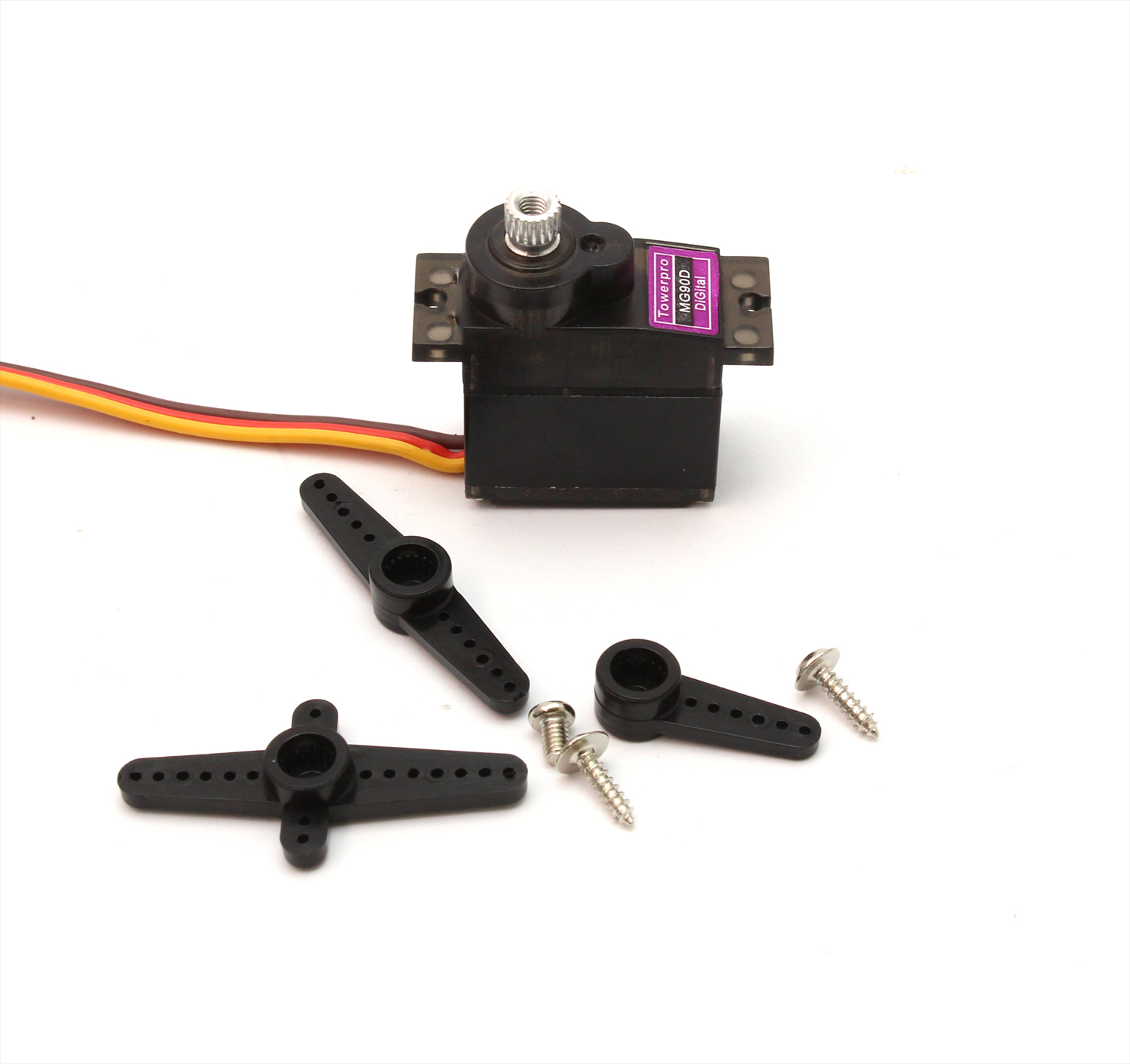 Tower Pro MG90D Digitaler Mini Servo mit Metallgetriebe 360°