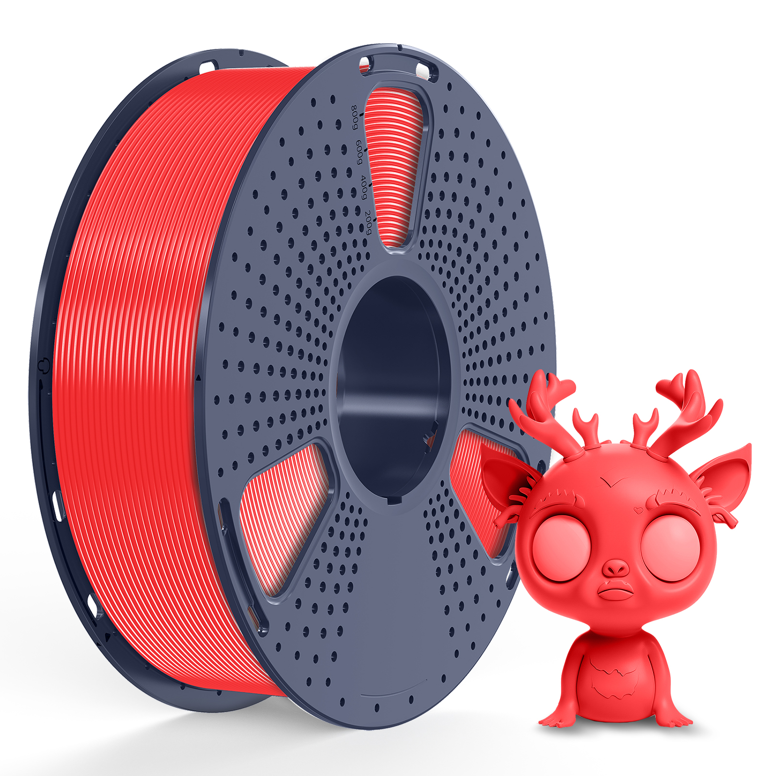 Sunlu PLA+ Filament Cherry Red (Macaron) 1.75mm 1kg