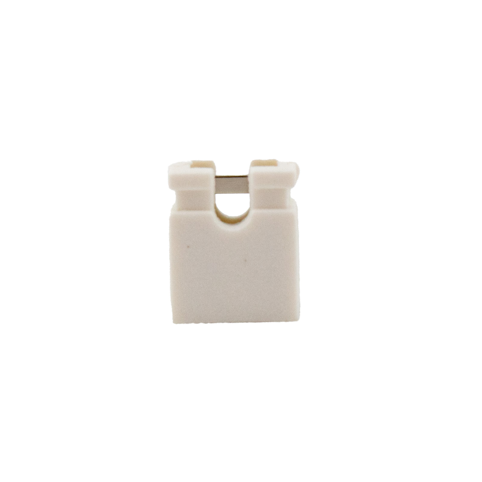 100 Jumper Kurzschlussbrücken 2.54mm weiss