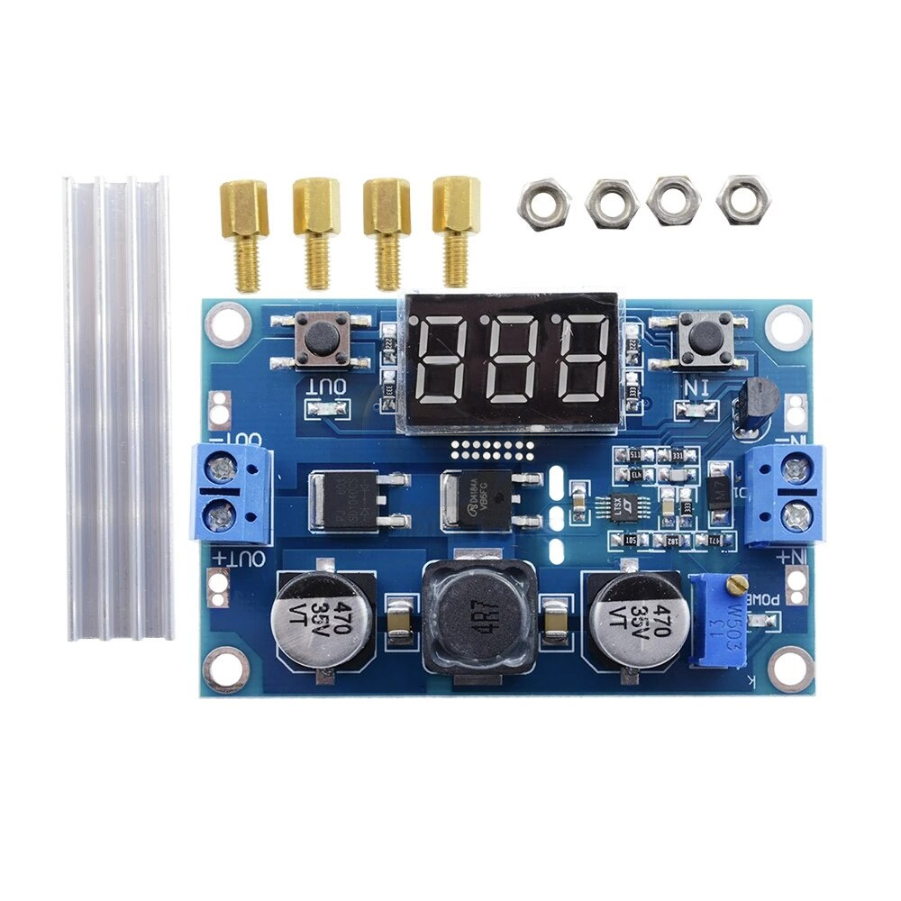 Step-Up Spannungswandler mit LED-Voltmeter 100W 3-35V to 3.5-35V DC