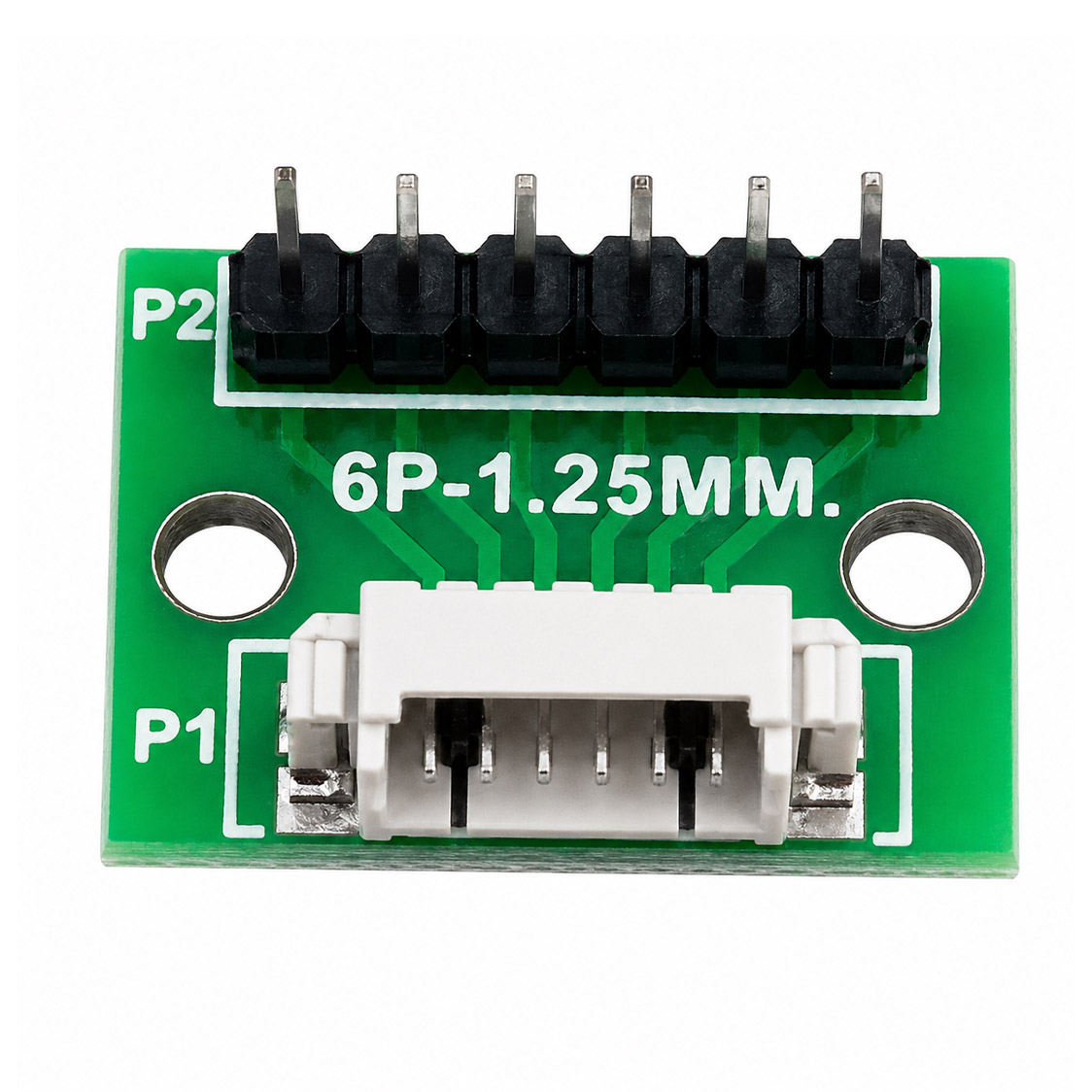 JST 1,25mm auf 2,54mm Adapter Platine 6-polig