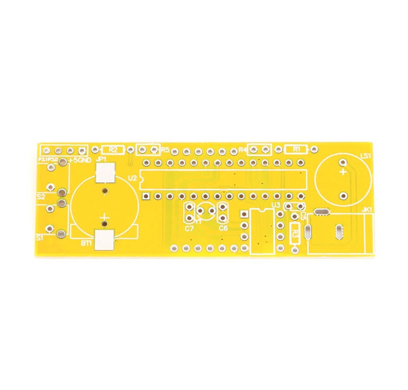 Bausatz Elektronische Uhr mit 4 Bit Display Grün
