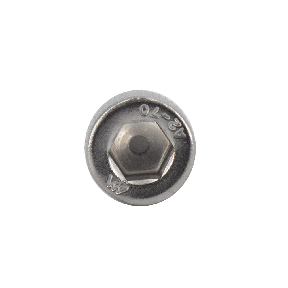 50x M6x8mm Sechskantschraube DIN912 Edelstahl