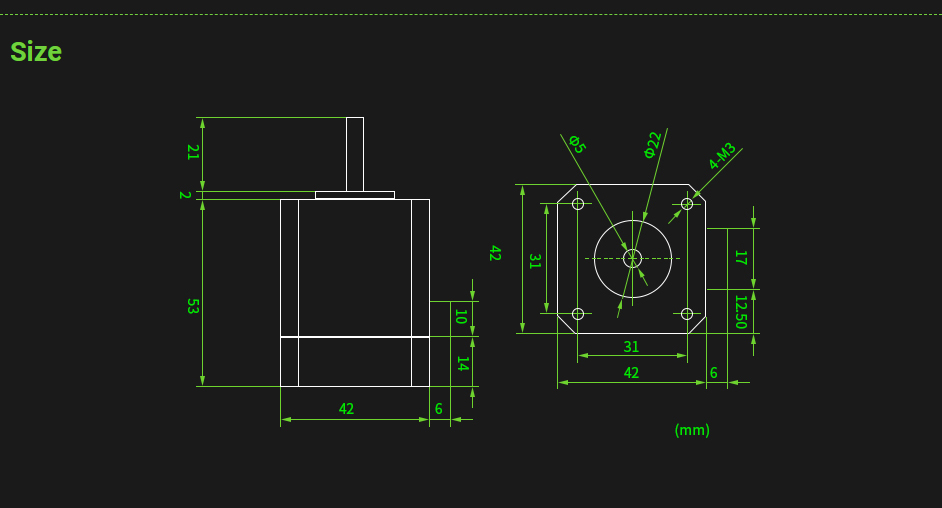 MKS Servo42C closed loop Schrittmotor