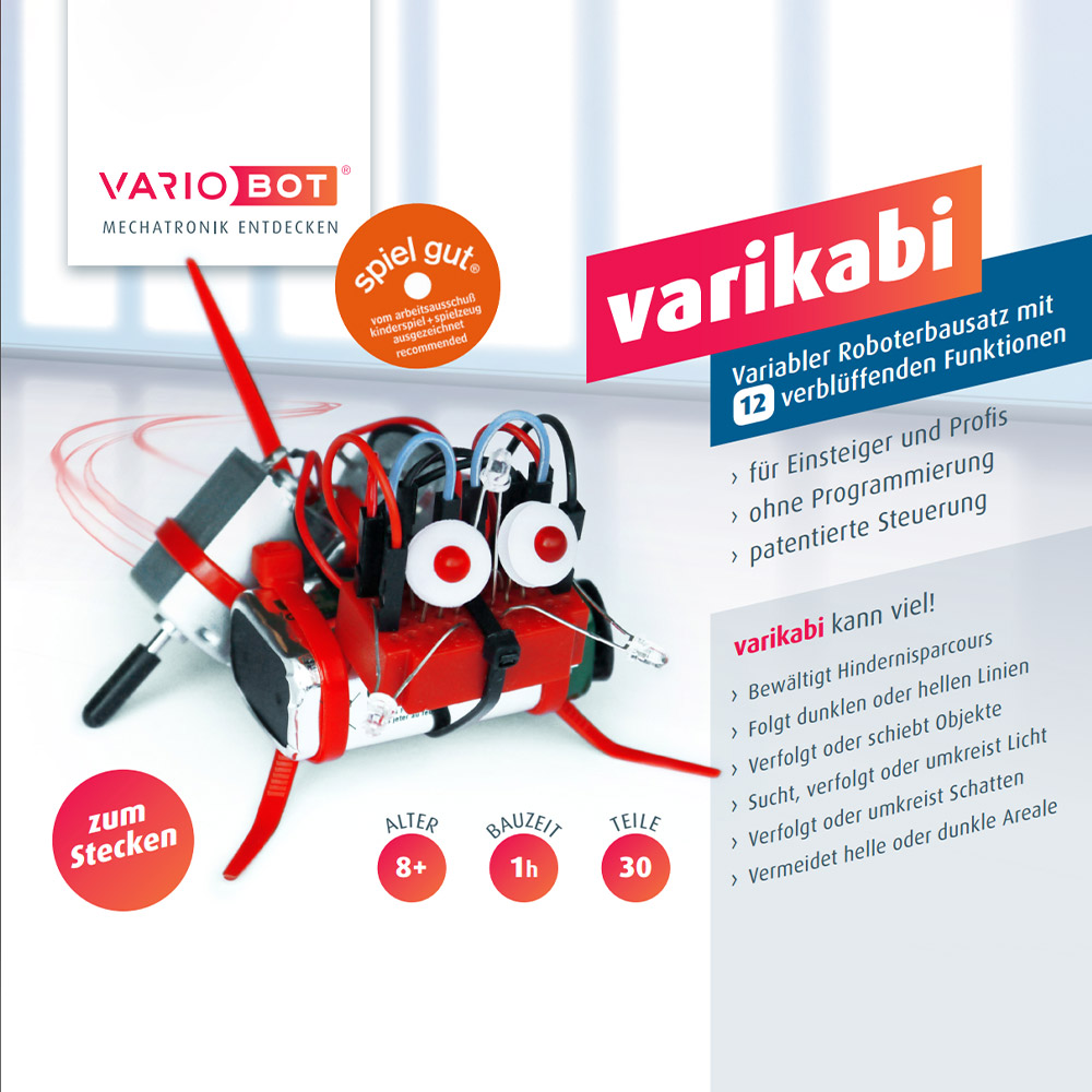 varikabi – Steckbausatz (rot)