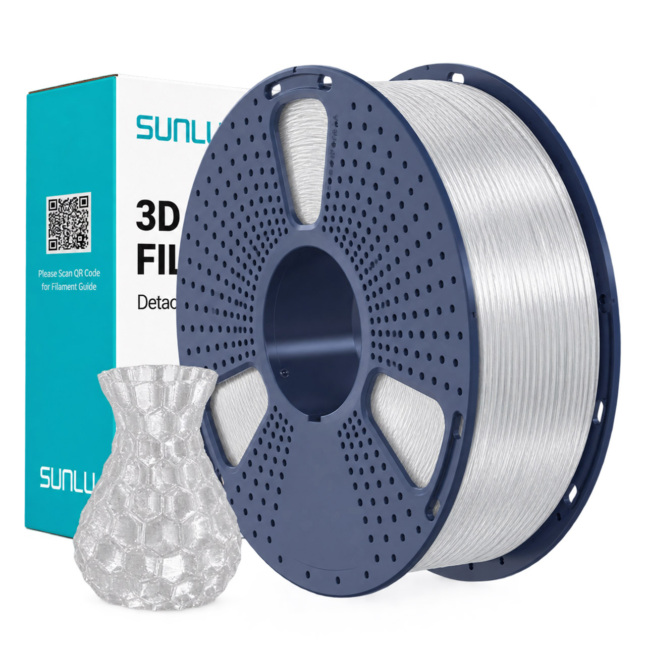 Sunlu ABS Filament Transparent 1.75mm 1kg