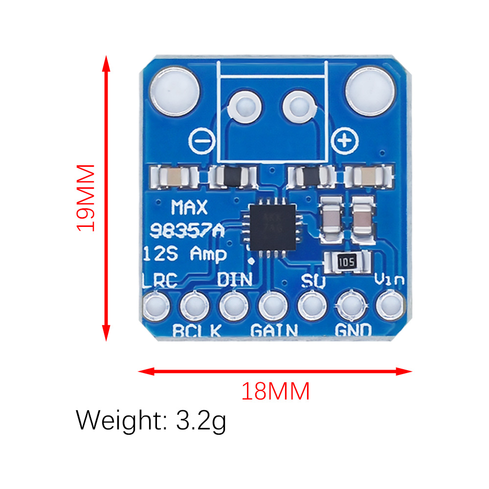 MAX98357A I2S-Verstärker
