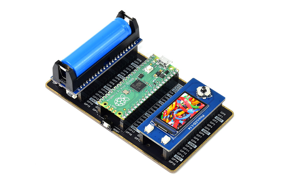 Waveshare Dual GPIO Expander für Raspberry Pi Pico