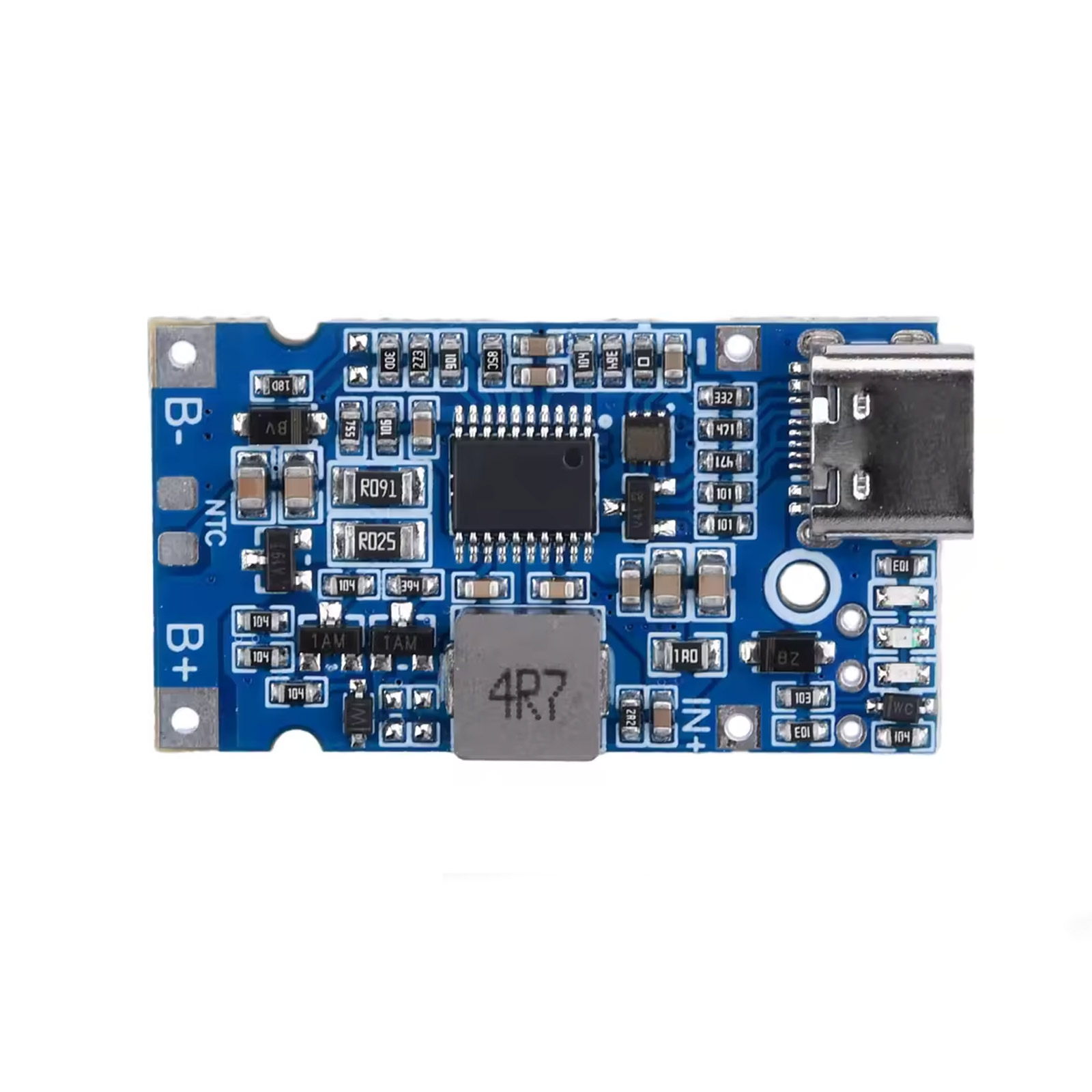 USB-C BMS Li-Ion Lademodul 2S 8,4 V 18 W 3 A für 18650 Akkus