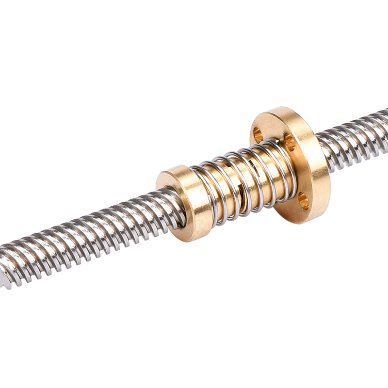 T8x8 Anti Backlash gefederte Messingmutter für Z-Achse