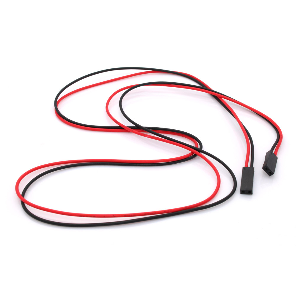 2 Pin Dupont / Jumper Kabel Buchse-Buchse 70 cm