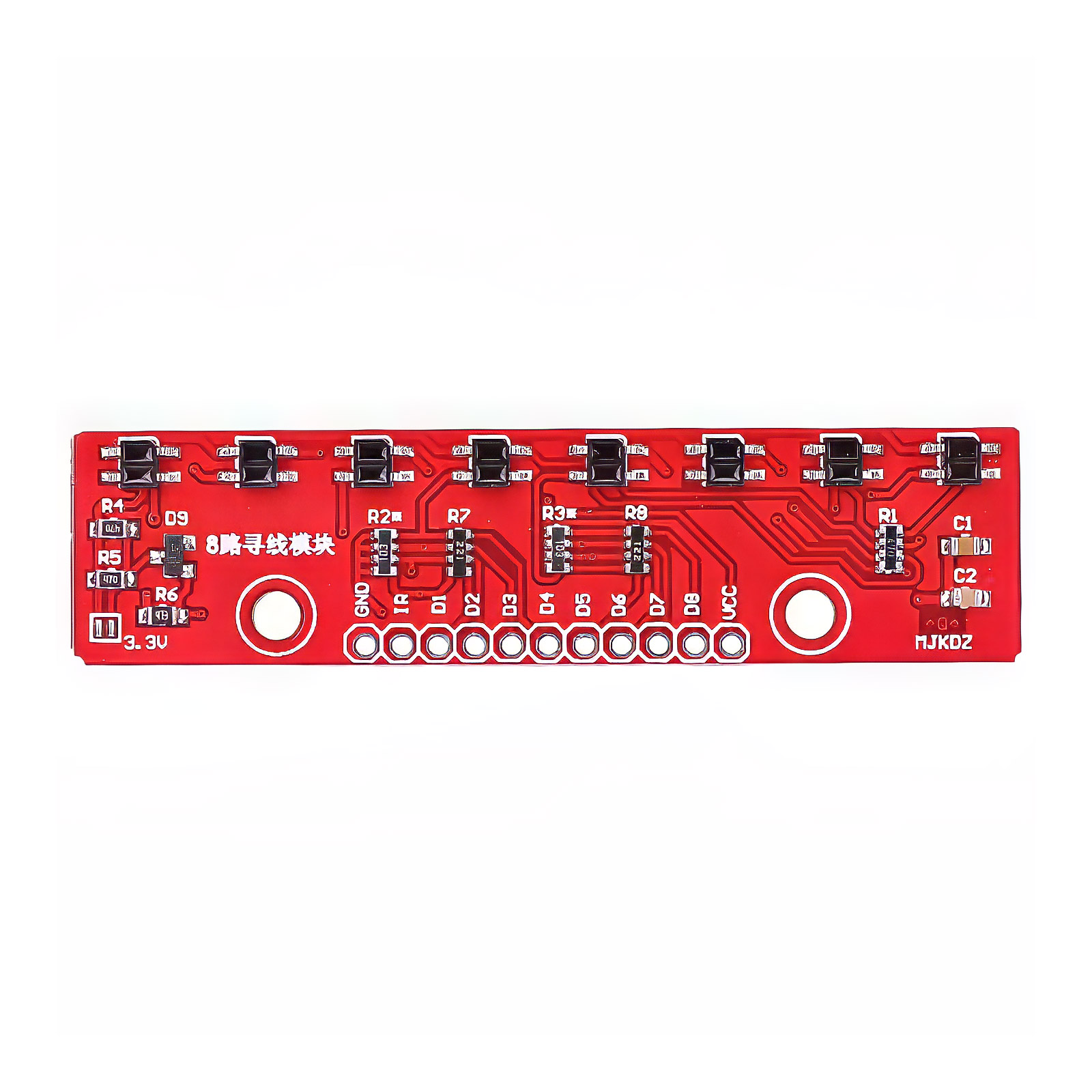 Line Follower Infrarot Sensor 8-Kanal 3,3 V-5V