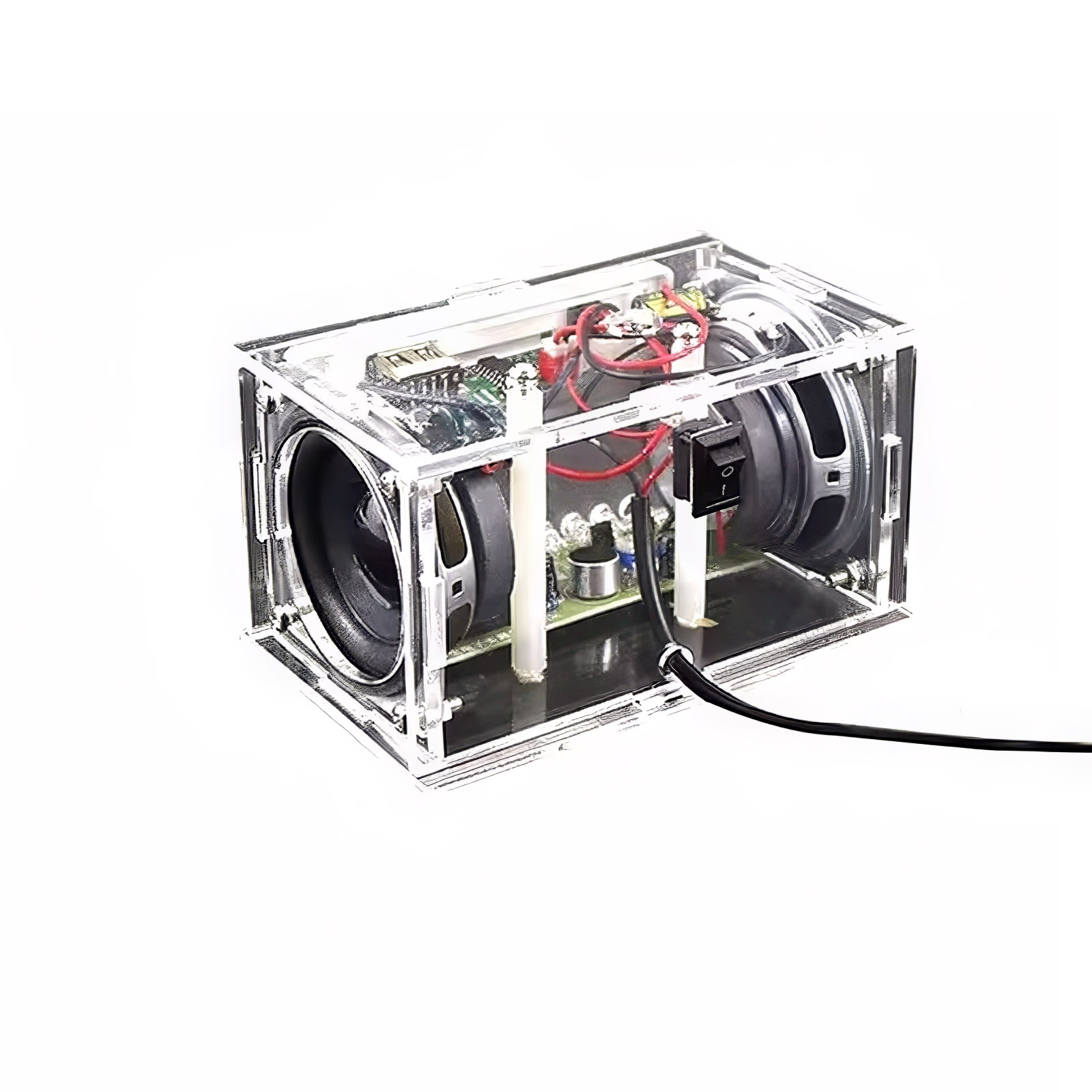 Bausatz: DIY Bluetooth Stereo-Lautsprecher mit LEDs und Fernbedienung