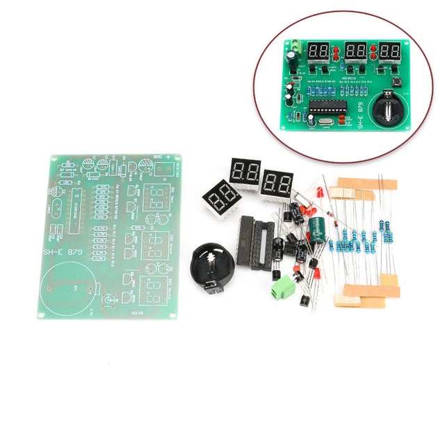 Bausatz Digitale Uhr mit at89c2051 chip