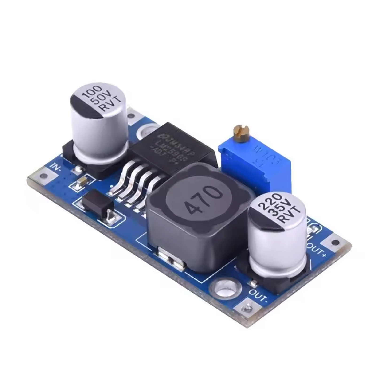5x Spannungswandler LM2596S DC-DC Step-Down Regler