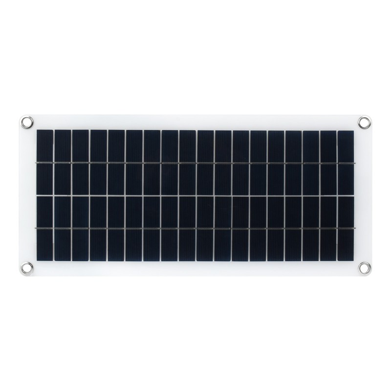 Waveshare Semi-flexibles Solarpanel, 18V 10W mit 5V USB-Ausgänge