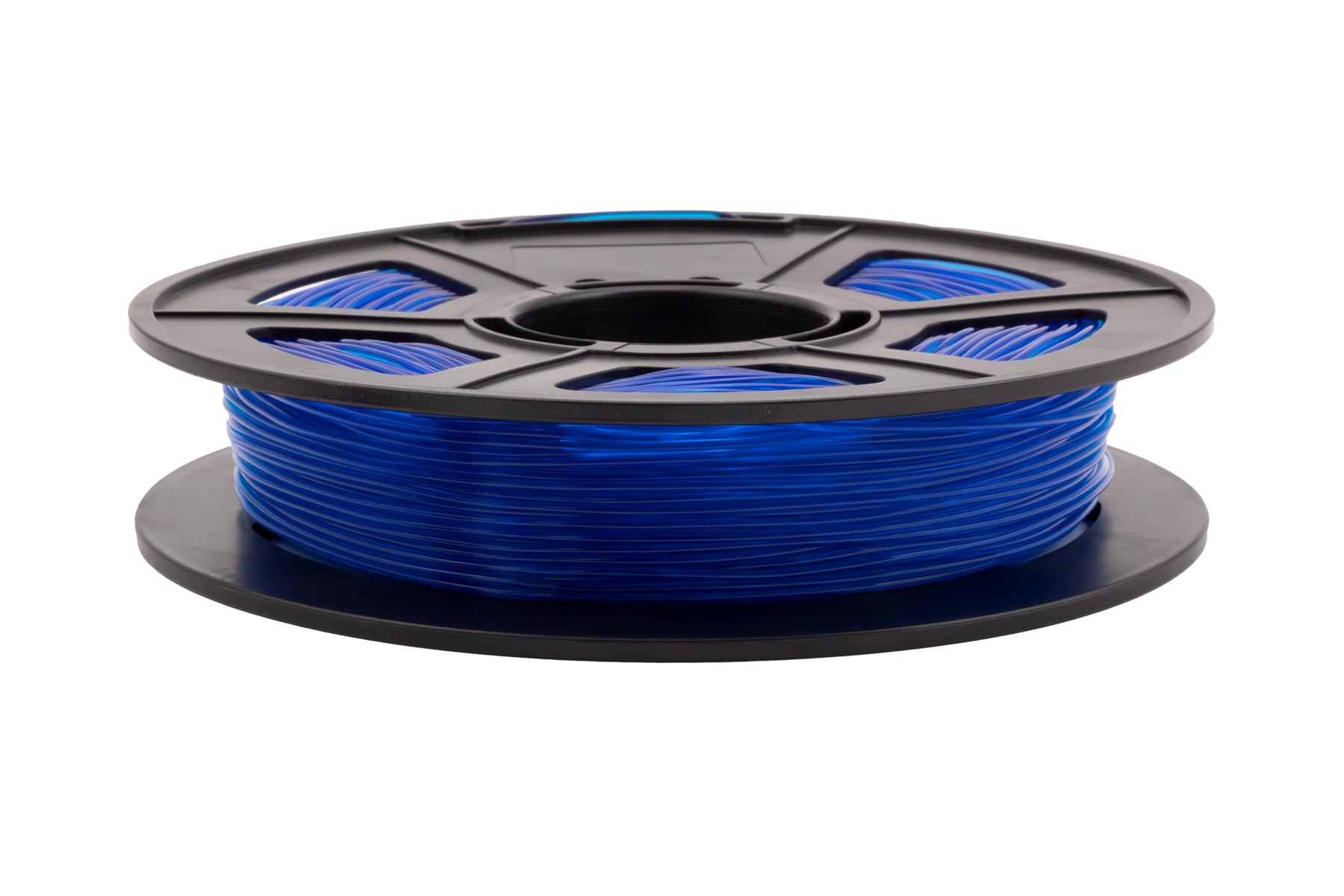 yourDroid TPU filament transparent blau 1.75mm 500g