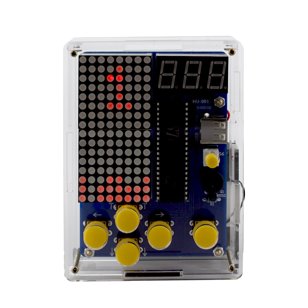 Bausatz: DIY Retrokonsole Tetris/Snake/Racing/Space-Shooter