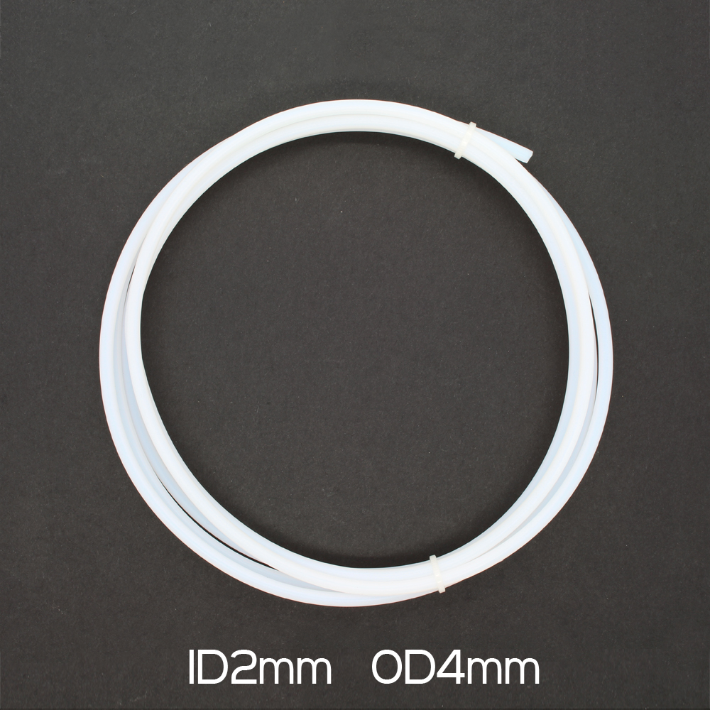1 Meter PTFE Schlauch 2 mm x 4 mm für Bowden Extruder meterware