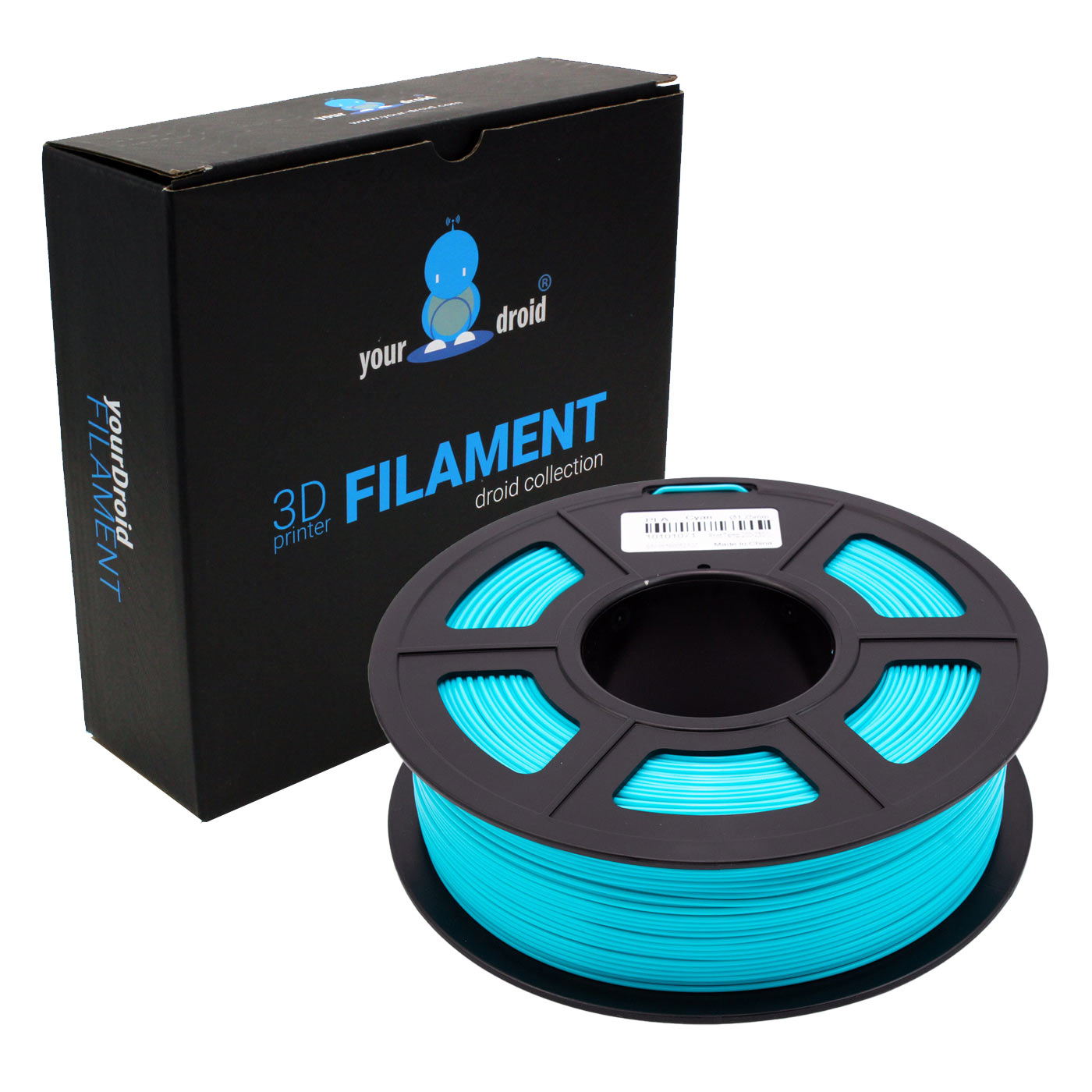 yourDroid PETG Filament Himmelblau 1.75mm 1kg