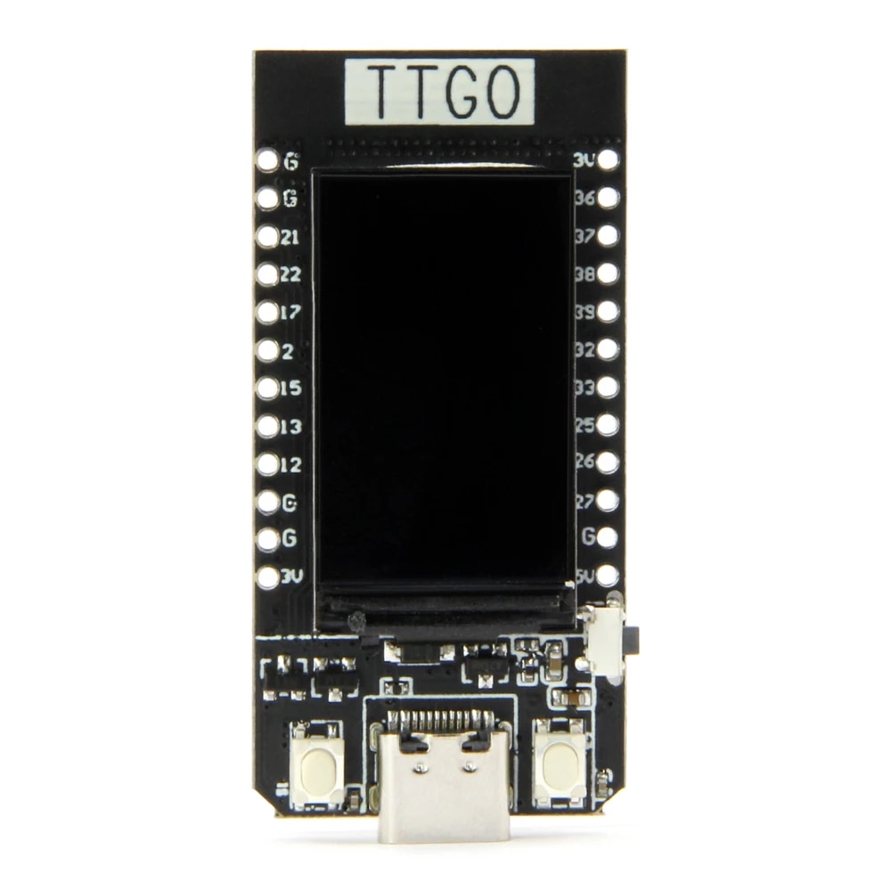LILYGO®TTGO ESP32 Entwicklungsboard mit 1,14 Zoll LCD 4MB