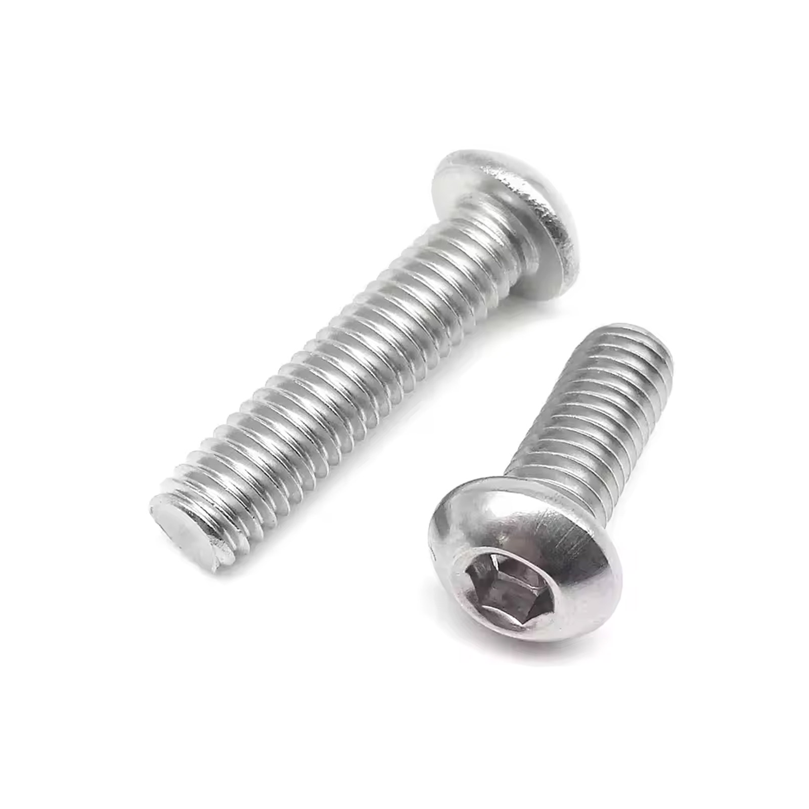 50x M5x12mm Linsenkopfschraube Innensechskant ISO7380 Edelstahl rostfrei