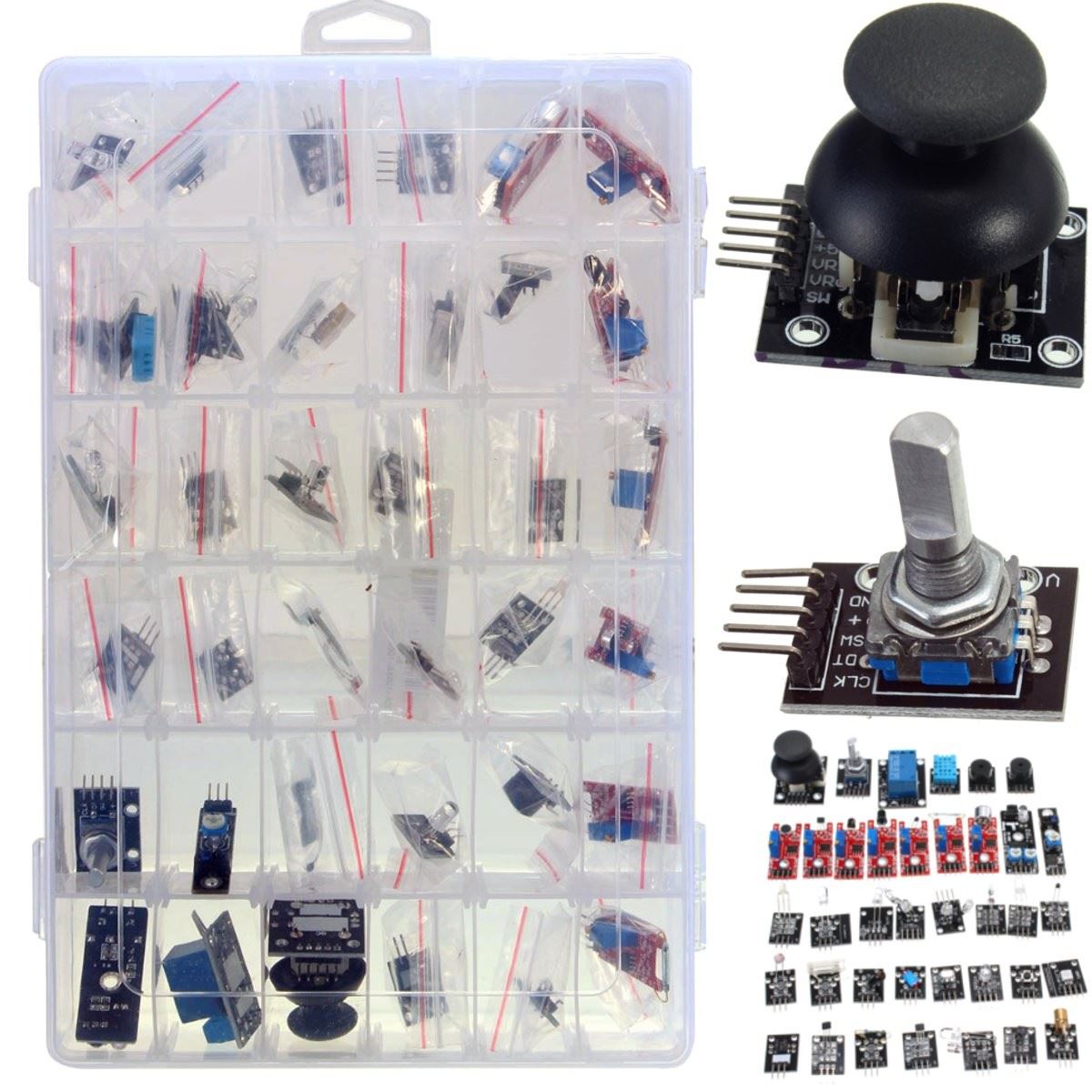 Starter Kit 37 Sensoren im Kunststoffkasten