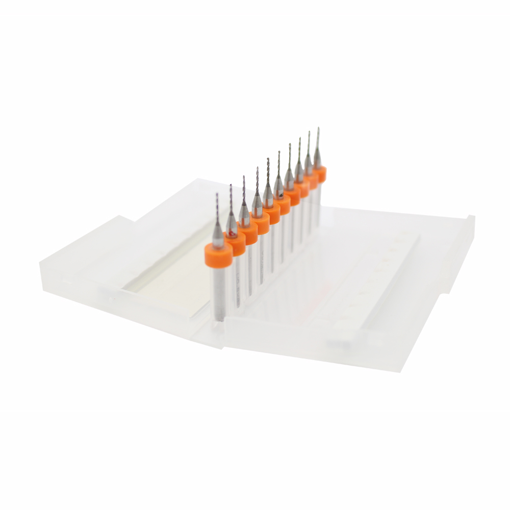 10x Mini Bohrer 0.8mm für PCB SMT CNC Dremel Proxxon Gravur Fräse 3D-Druck