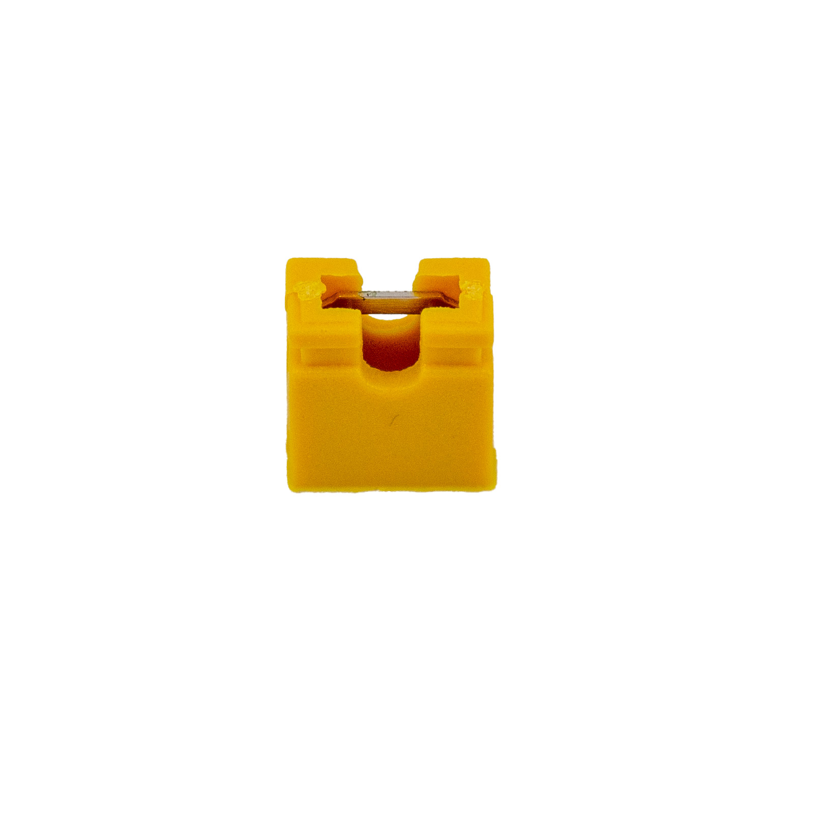 100 Jumper Kurzschlussbrücken 2.54mm gelb