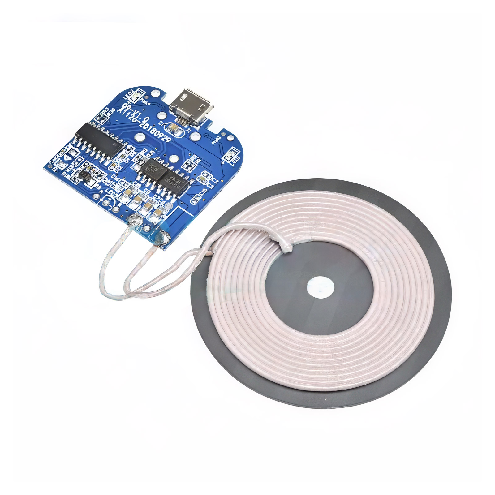 10W Smartphone Wireless Lade-Modul mit Micro-USB für DIY-Projekte
