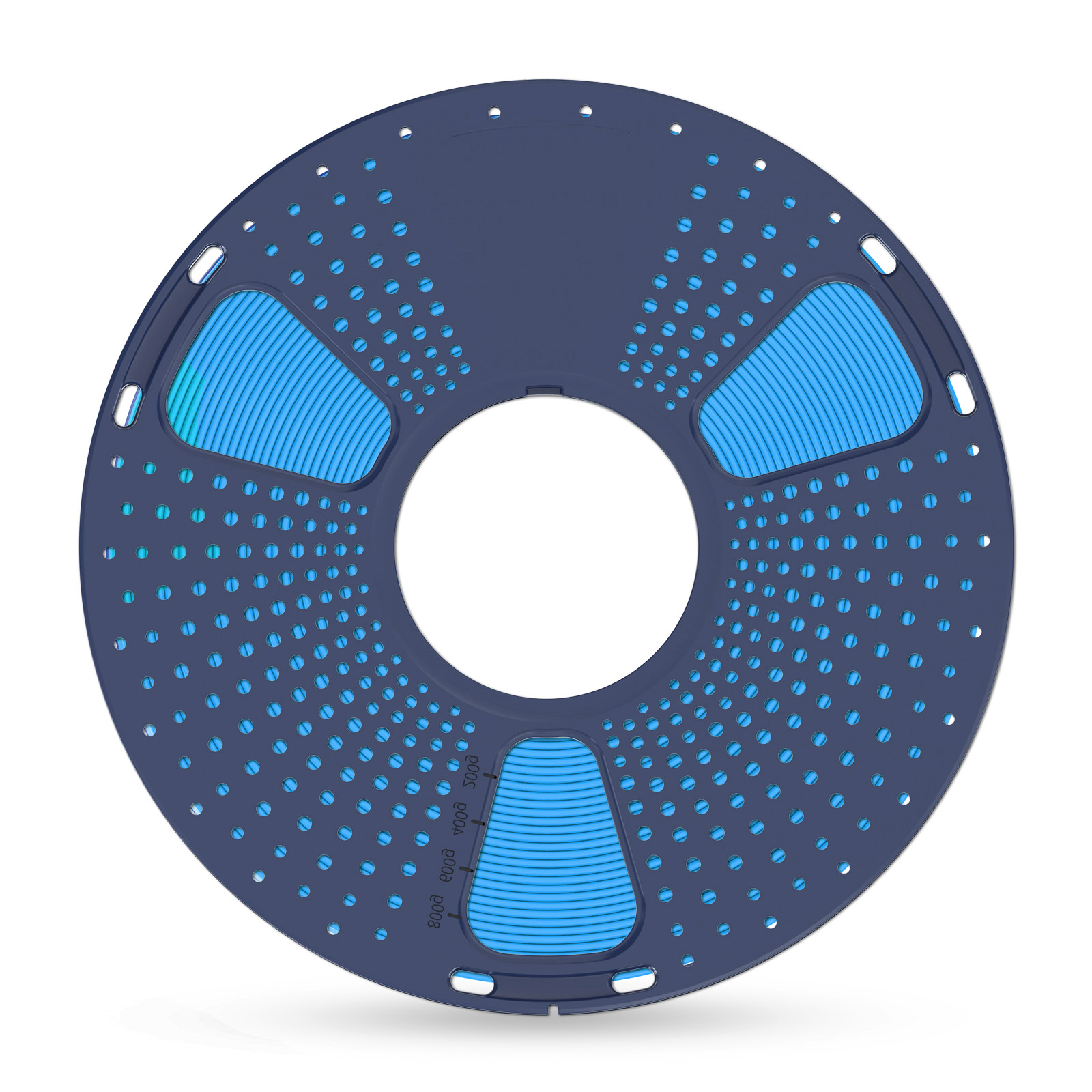 yourDroid PLA Filament Cyan 1.75mm 1kg
