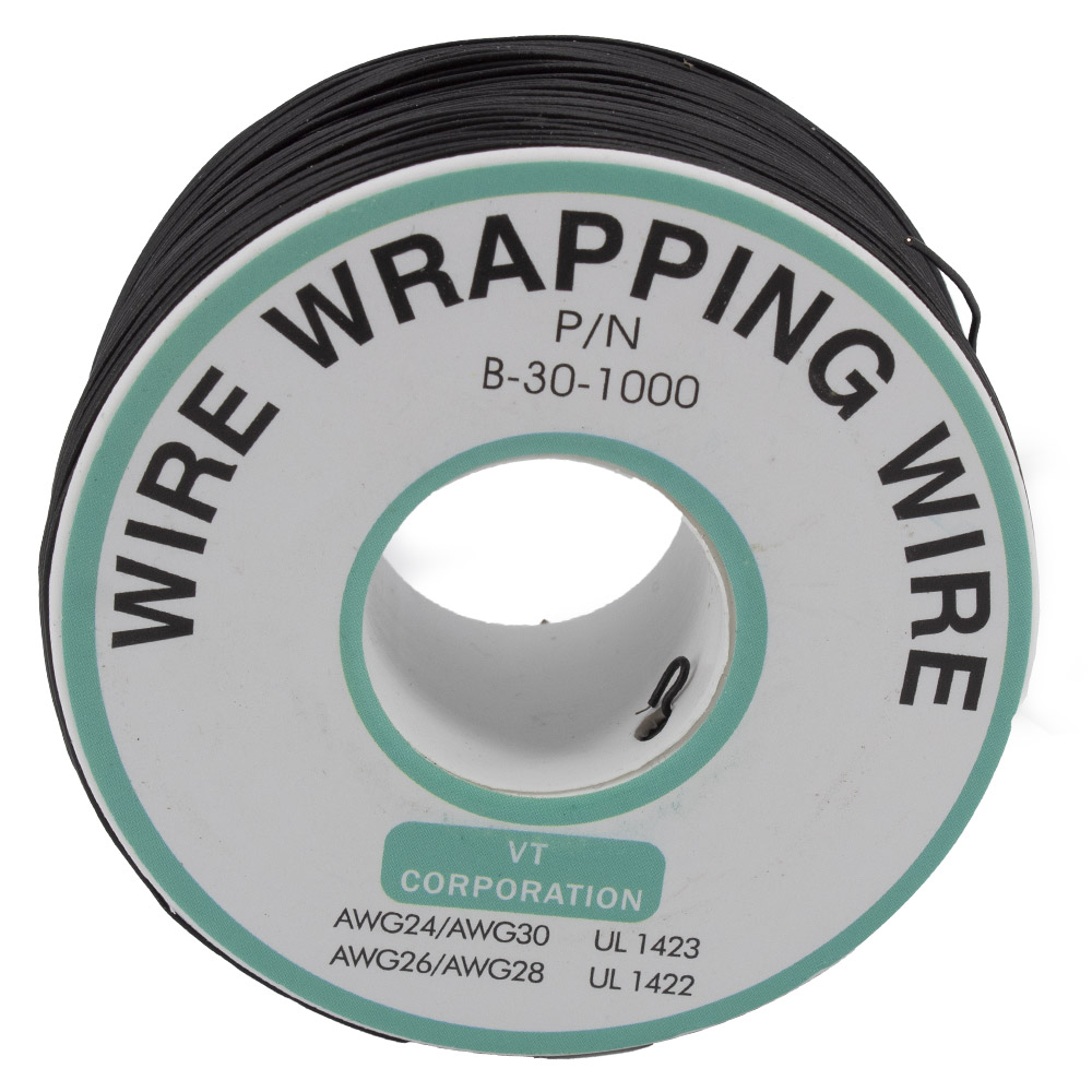 250m 30AWG Kupferkabel 0,2mm² Querschnitt Schwarz