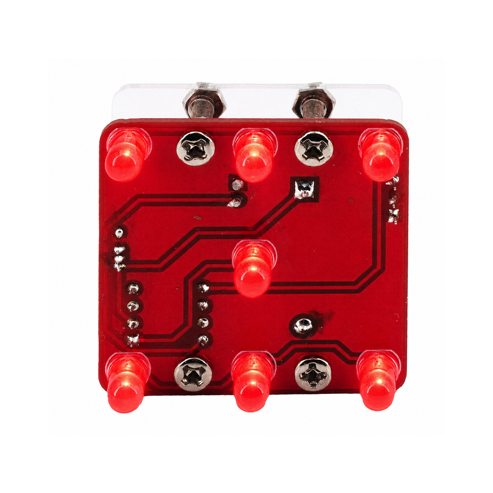 Bausatz Digitaler LED Würfel (Rot)