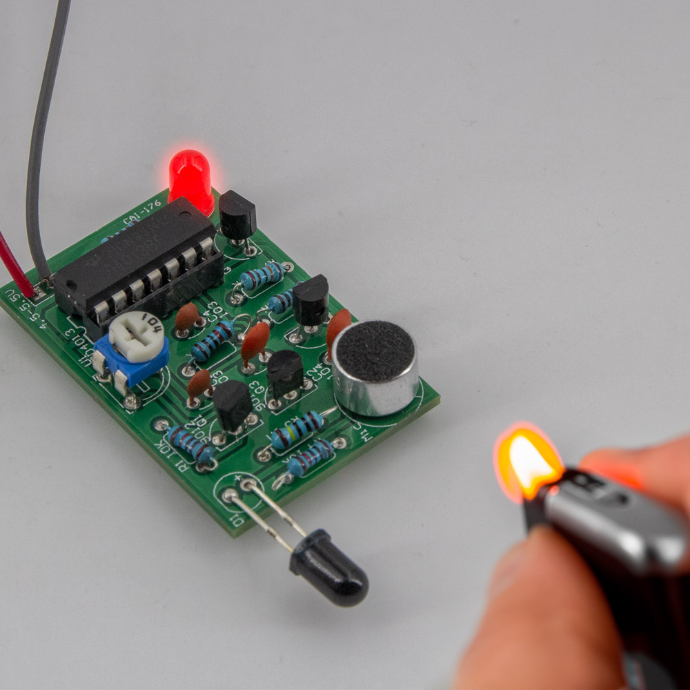 Bausatz: elektronische Geburtstagskerze