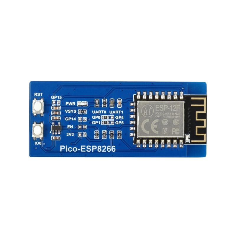 Waveshare ESP8266 WiFi Modul für Raspberry Pi Pico