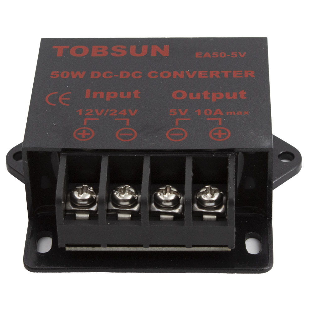 Spannungswandler DC-DC Stepdown 12/24V auf 5V 10A 50W