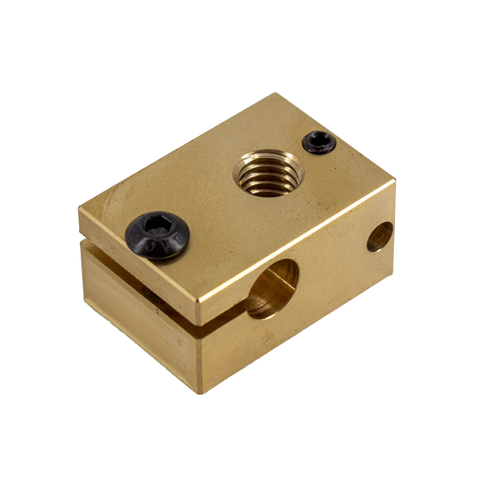 Heizblock für V6 Hot Ends PT100 Brass 400°C