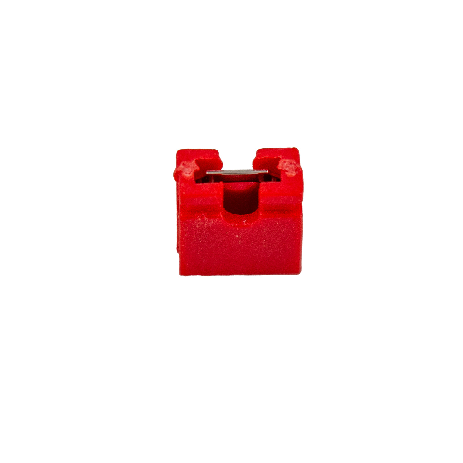 100 Jumper Kurzschlussbrücken 2.54mm rot