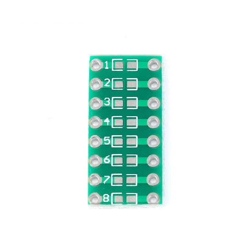 20 Stück Adapterplatinen SMD 0805 0603 0402 auf DIP 2.54mm