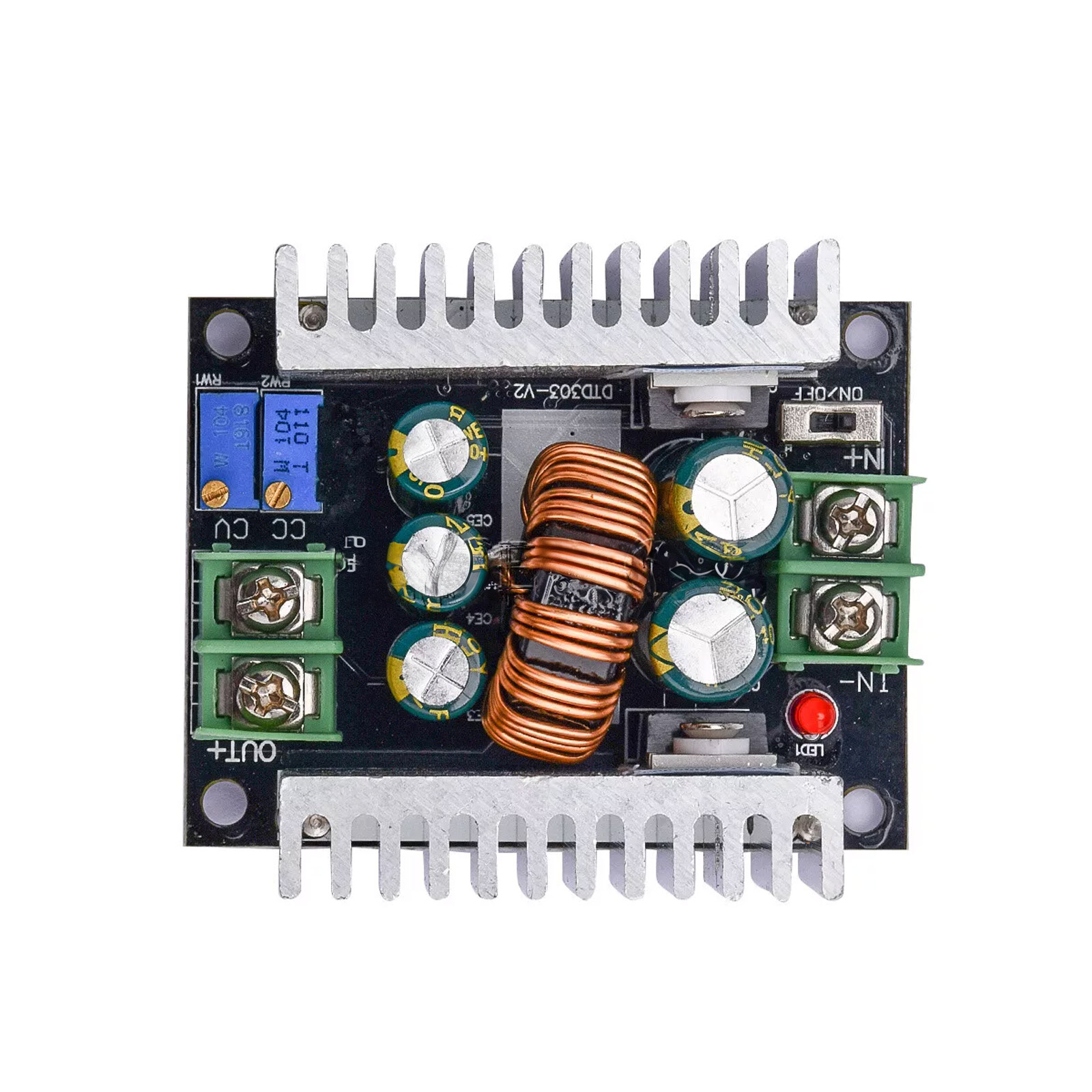 Spannungswandler Step-Down LED Treiber Modul DC-DC 300W 20A 1,2V - 36V