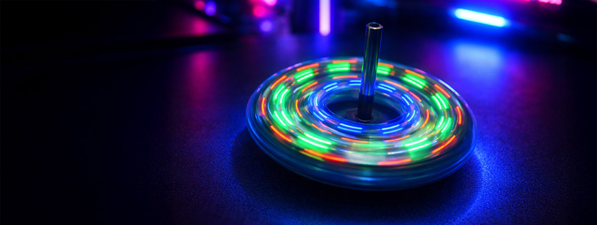 Banner LED Kreisel