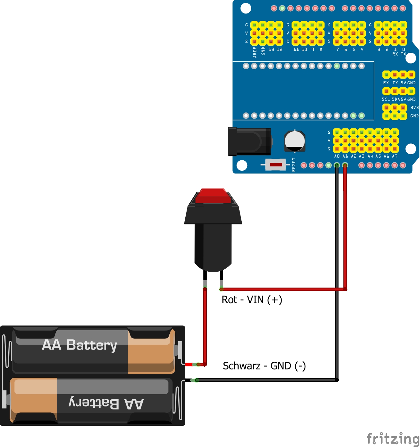 Erweiterungs-Shield für Arduino Nano