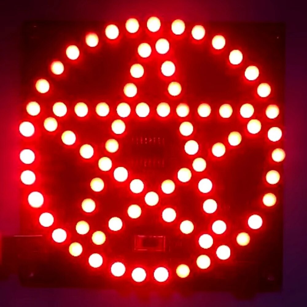 Bausatz LED-Lauflicht Stern Pentagram