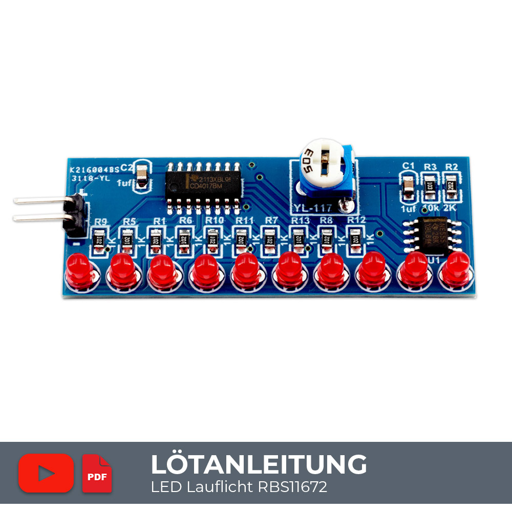 Lötanleitung Lauflicht