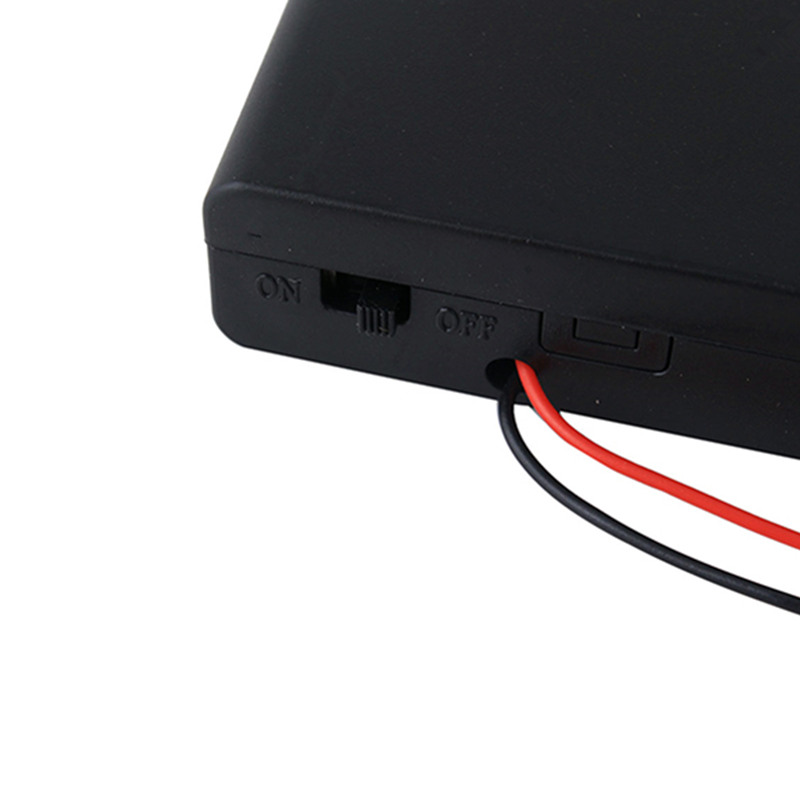 Batteriehalter für 8x AA Batterien 12V mit An/Aus-Schalter