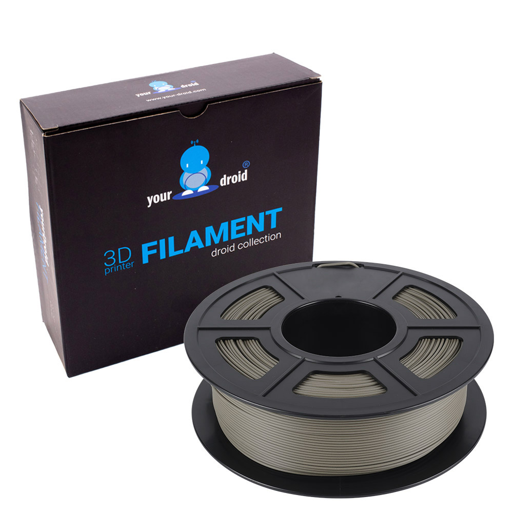 yourDroid PLA Filament Lehm Matt 1.75mm 1kg
