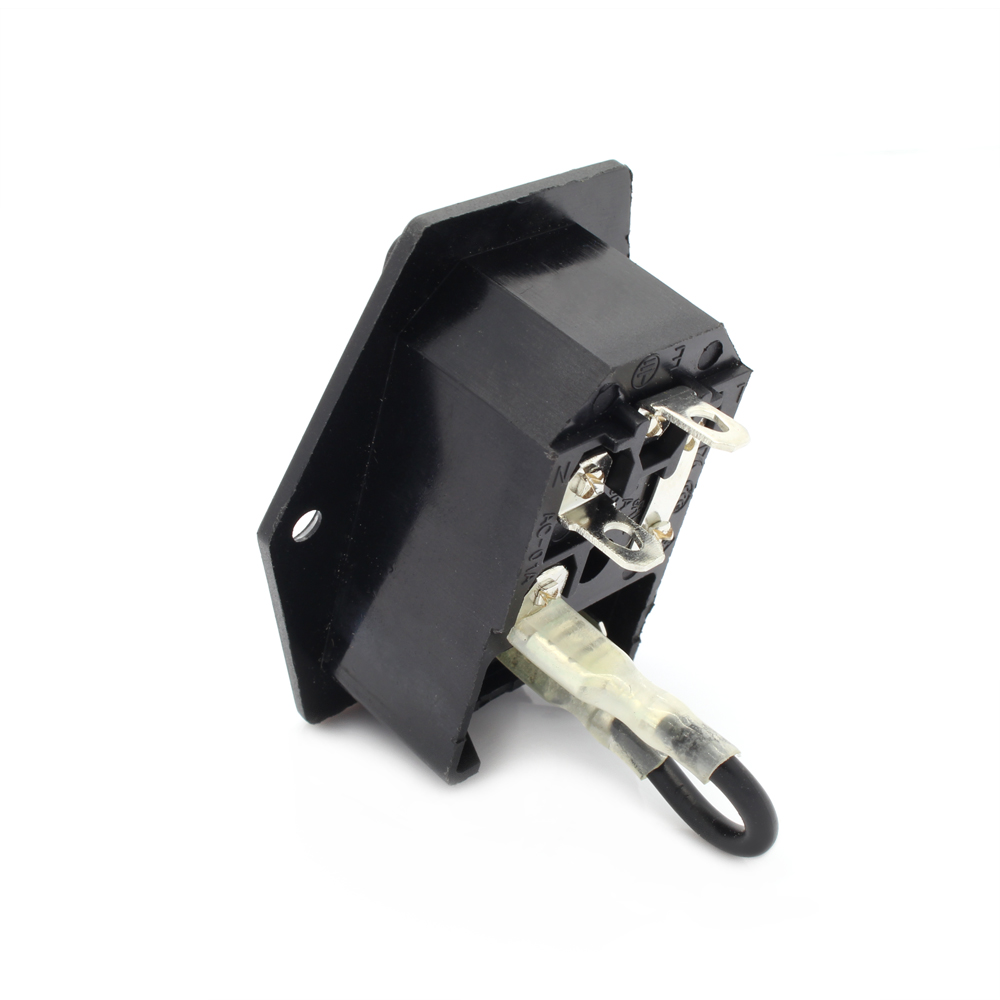 3D Drucker Kaltgerätebuchse mit Schalter