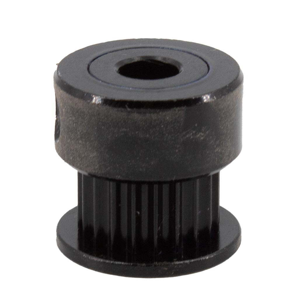 GT2 Riemenscheibe 20 Zähne 5mm Bohrung für 6mm (Schwarz)