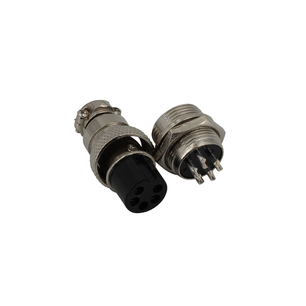 10x GX16 5 Pin Stecker + Buchse