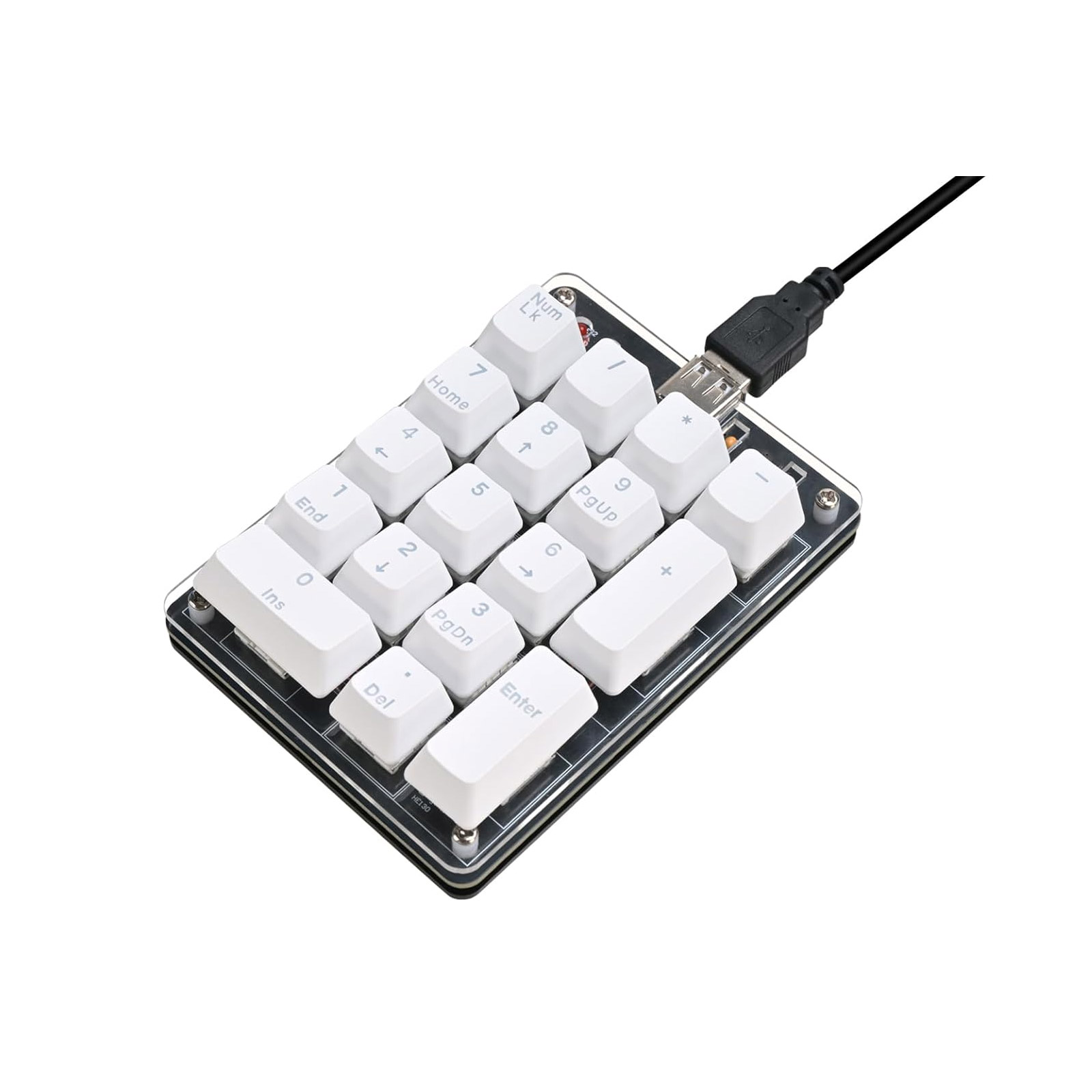DIY USB Nummernblock Bausatz mit 17 mechanischen Tasten
